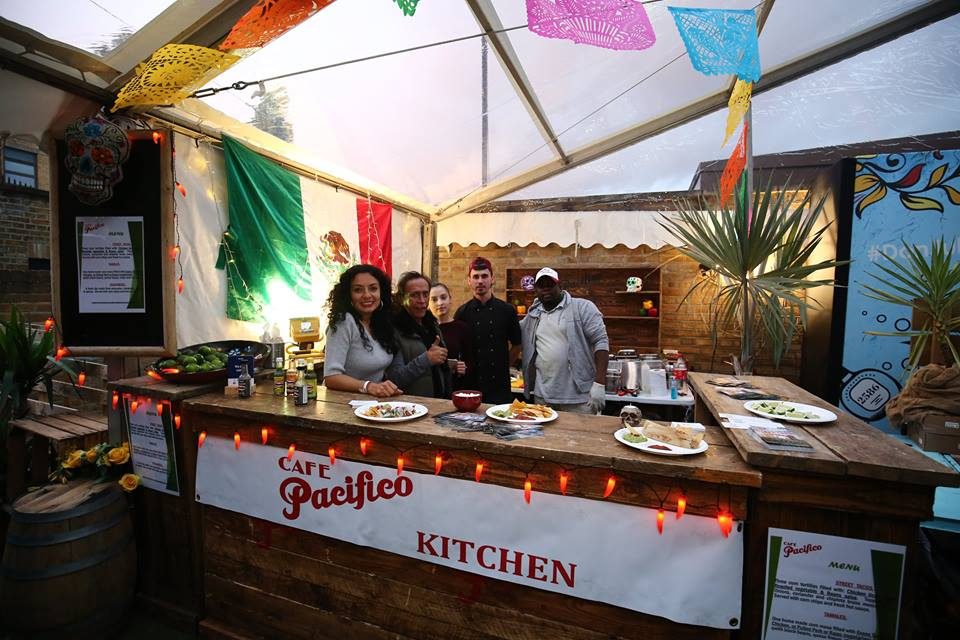 Cafe Pacifico stand
